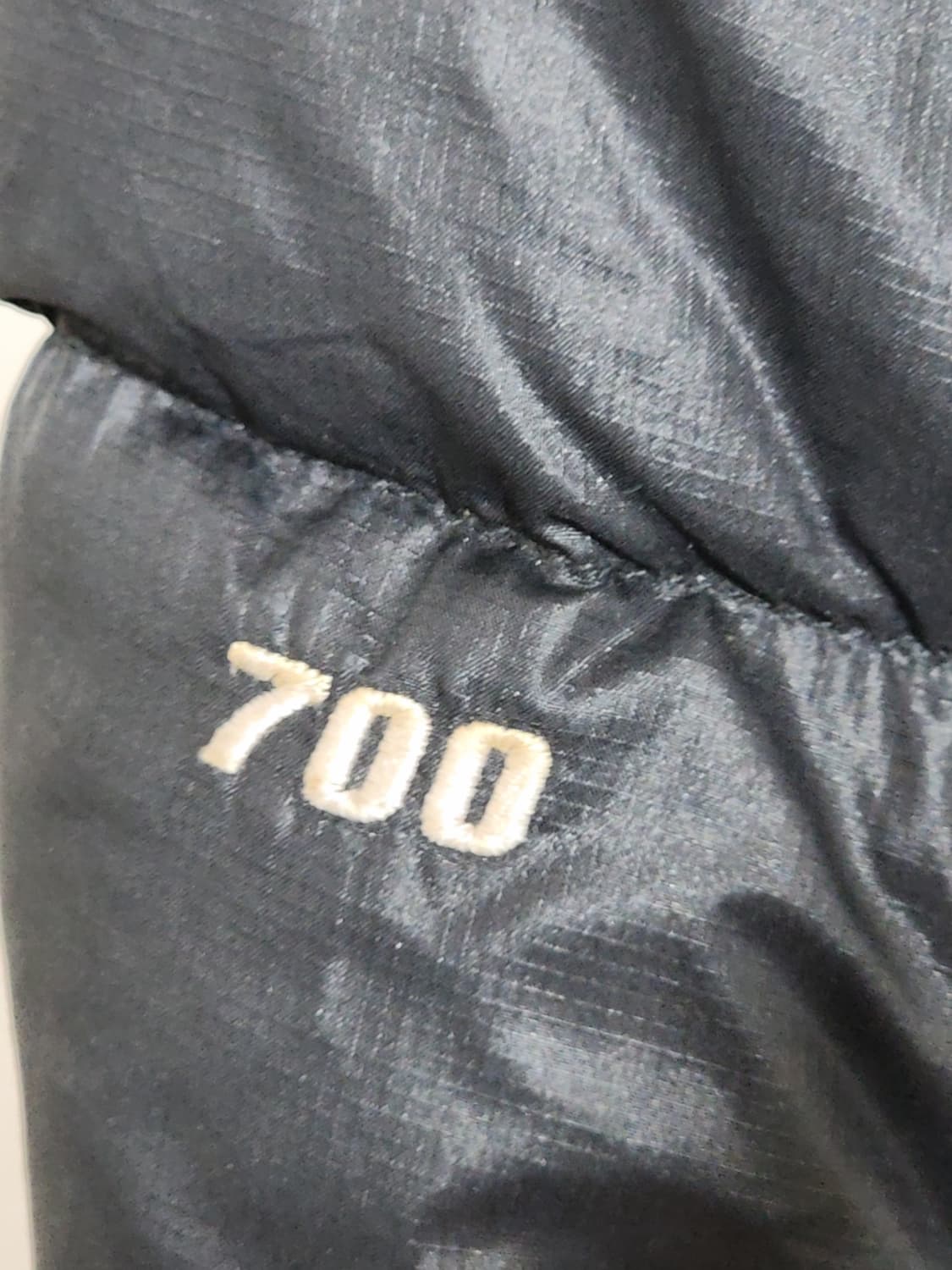 (L) 노스페이스 700 눕시패딩 점퍼 블랙 거위털 구스다운 자켓  상품이미지5