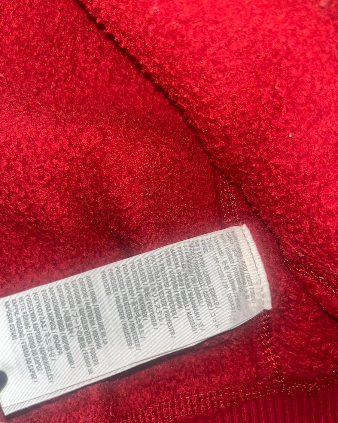 아베크롬비 양홍원 착용 기모 후드집업 레드 아담스 마운틴 s 상품이미지3