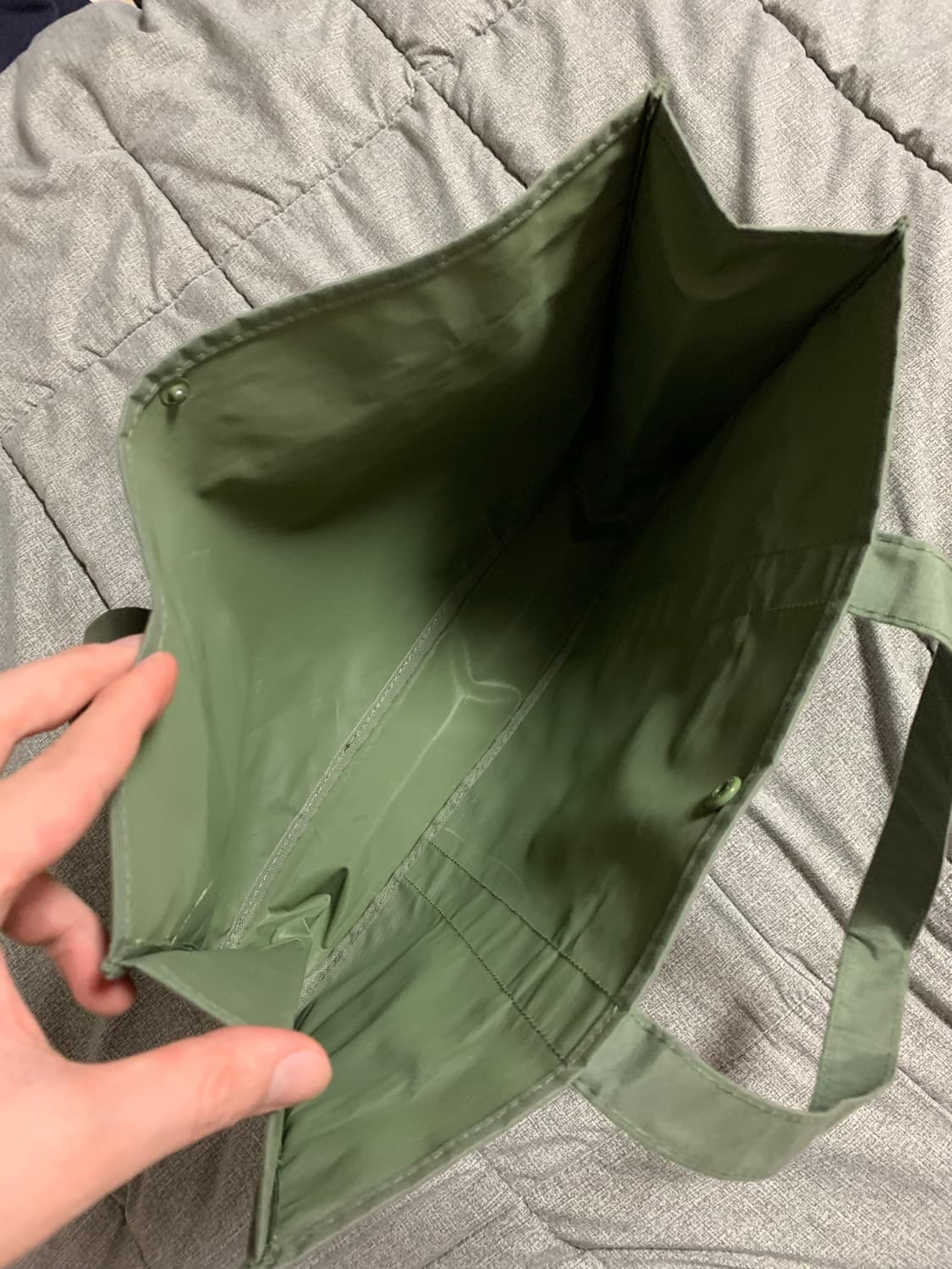 스투시 숄더백 카키 상품이미지4