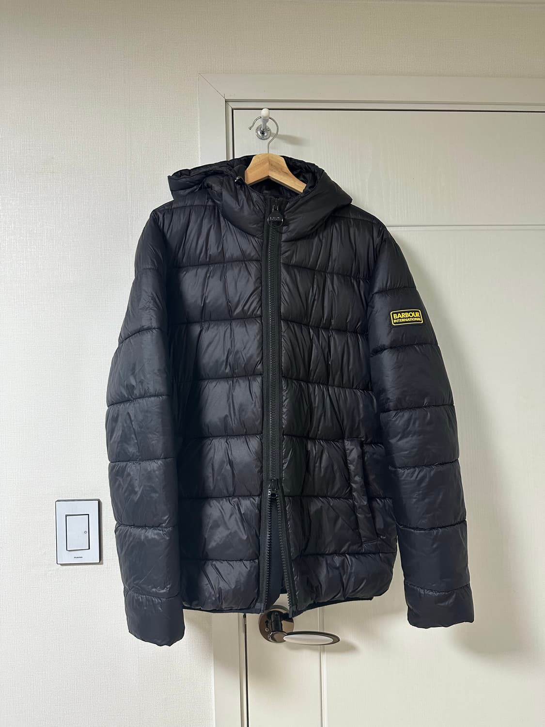 남성 바버 패딩 자켓 m 상품이미지5