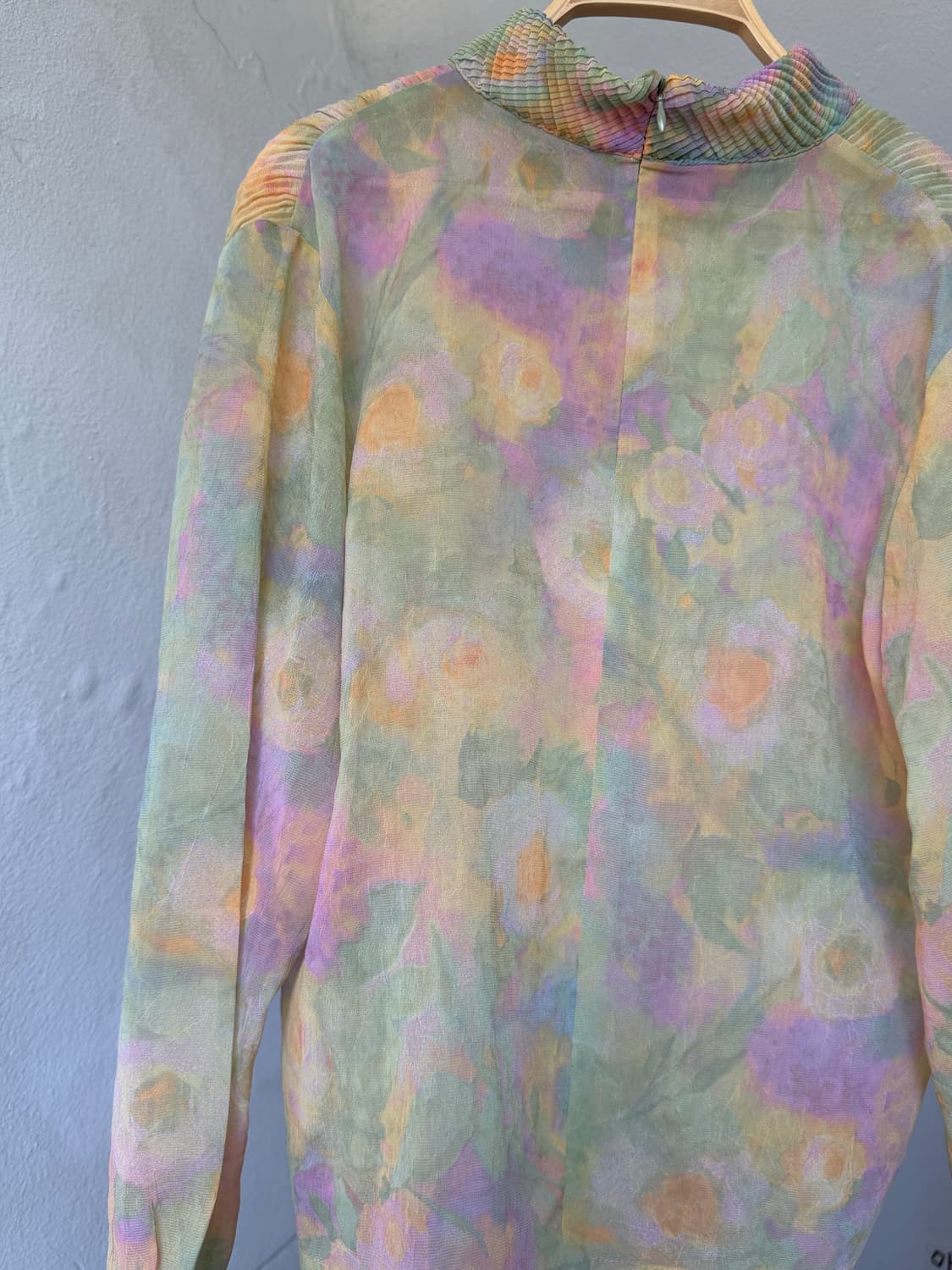 페어리 에스닉 플리츠 블라우스 상품이미지6