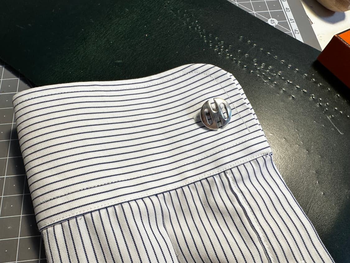 에르메스 925 실버 커프스  상품이미지6