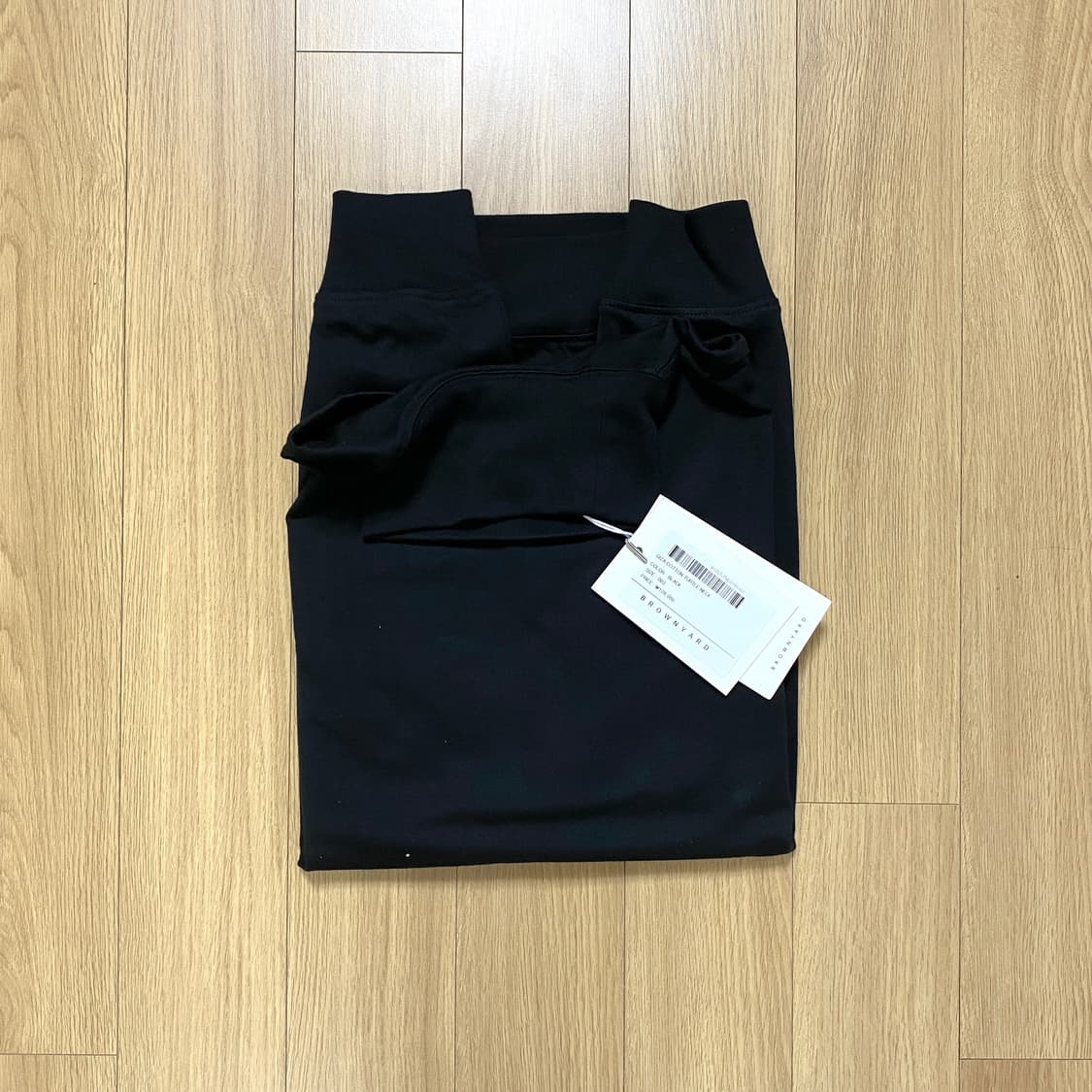 브라운야드 / 기자 코튼 터틀넥 / 블랙 / 3 상품이미지3