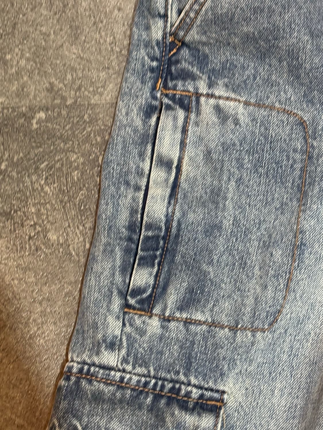 스컬프터 데님 카고 팬츠 바지 S사이즈 상품이미지5