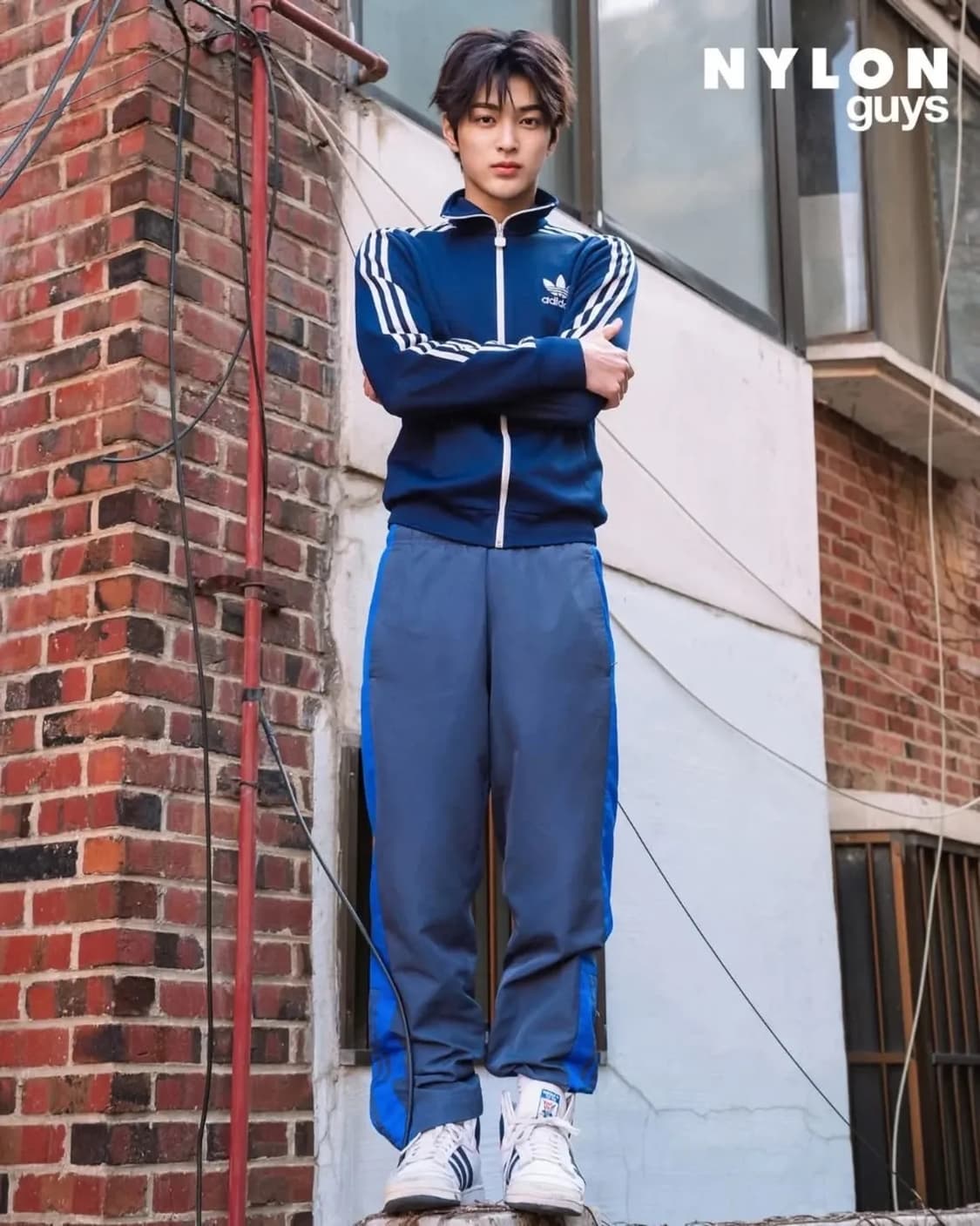 아디다스 네이비 삼선 트랙탑 상품이미지6