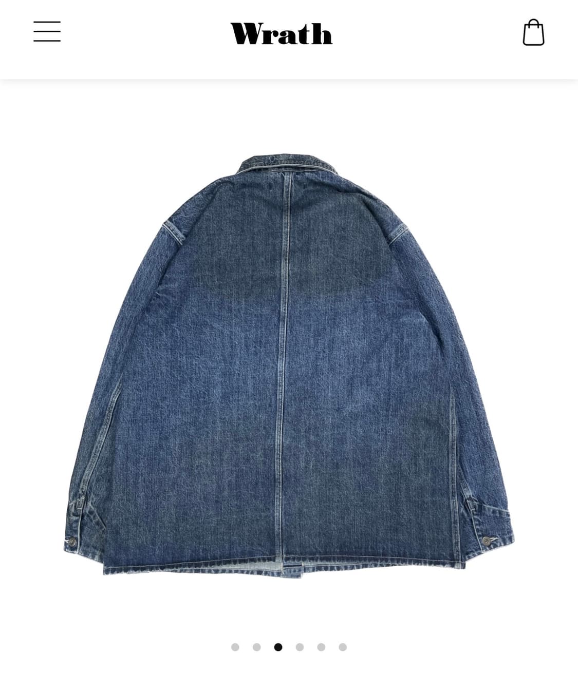 [새제품/2] 뤠쓰 wrath 커버올 워크 자켓 상품이미지2