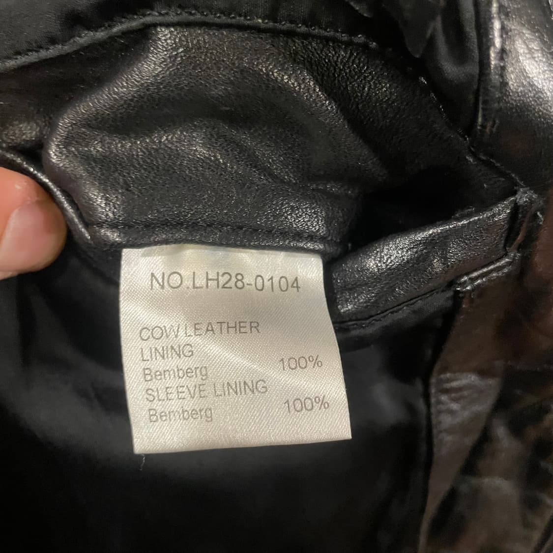 리튬옴므 레더자켓 46 상품이미지5