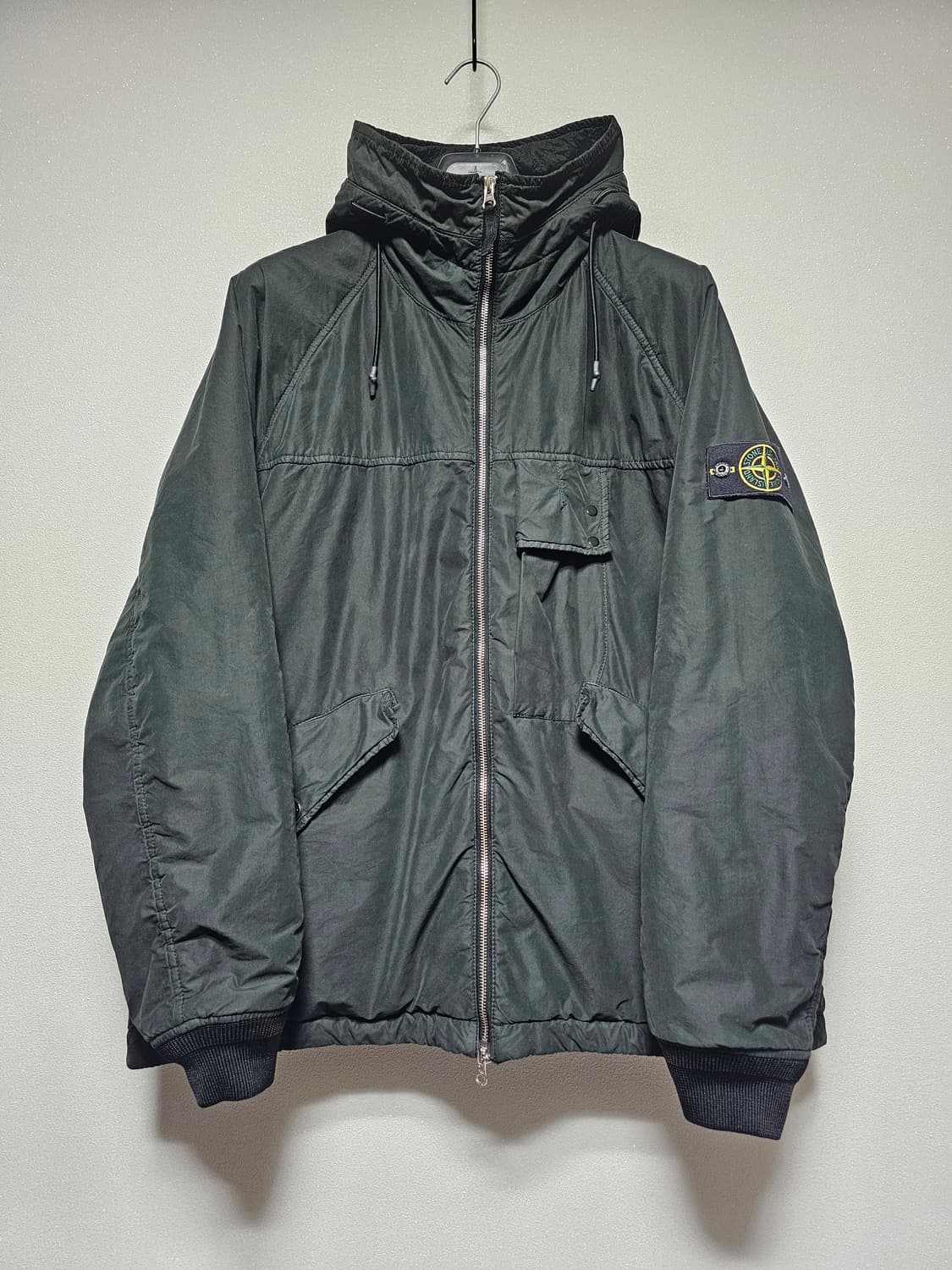 스톤아일랜드 다비드 LIGHT TC MICRO PILE 후드 자켓 상품이미지1