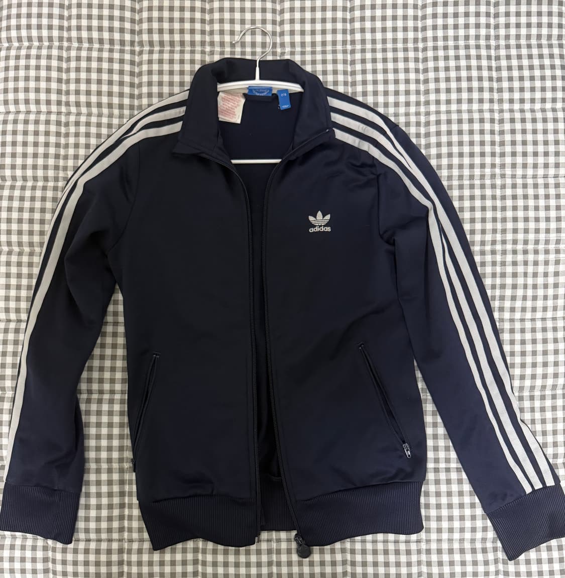 아디다스 파이어버드 네이비 져지 백로고 판매 상품이미지1