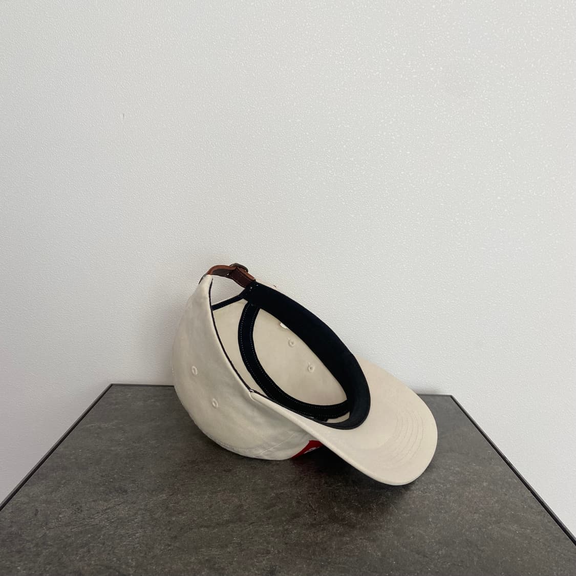 (OS) 슈프림 박스로고 캠프캡 모자 내츄럴 상품이미지7