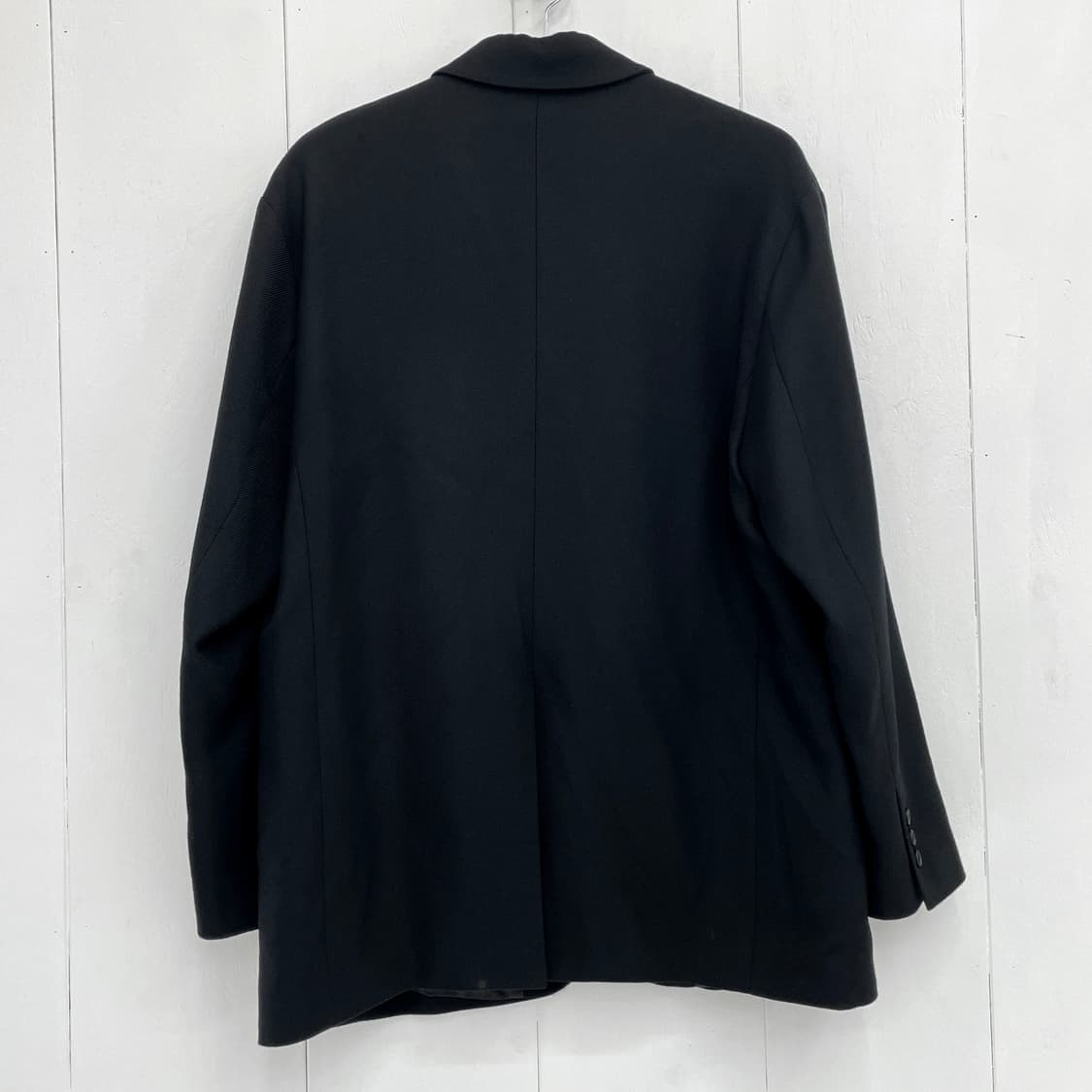 예아(YEAh) 울 100% 3버튼 싱글 블레이저 자켓 블랙 상품이미지8