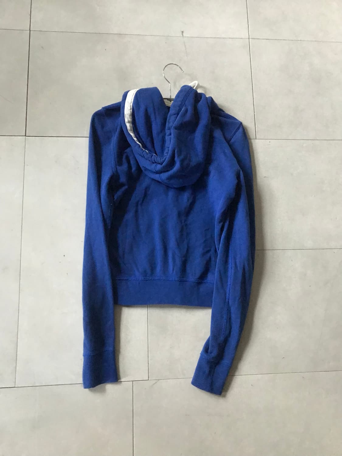 아베크롬비 블루 딱붙핏 후드집업 상품이미지10