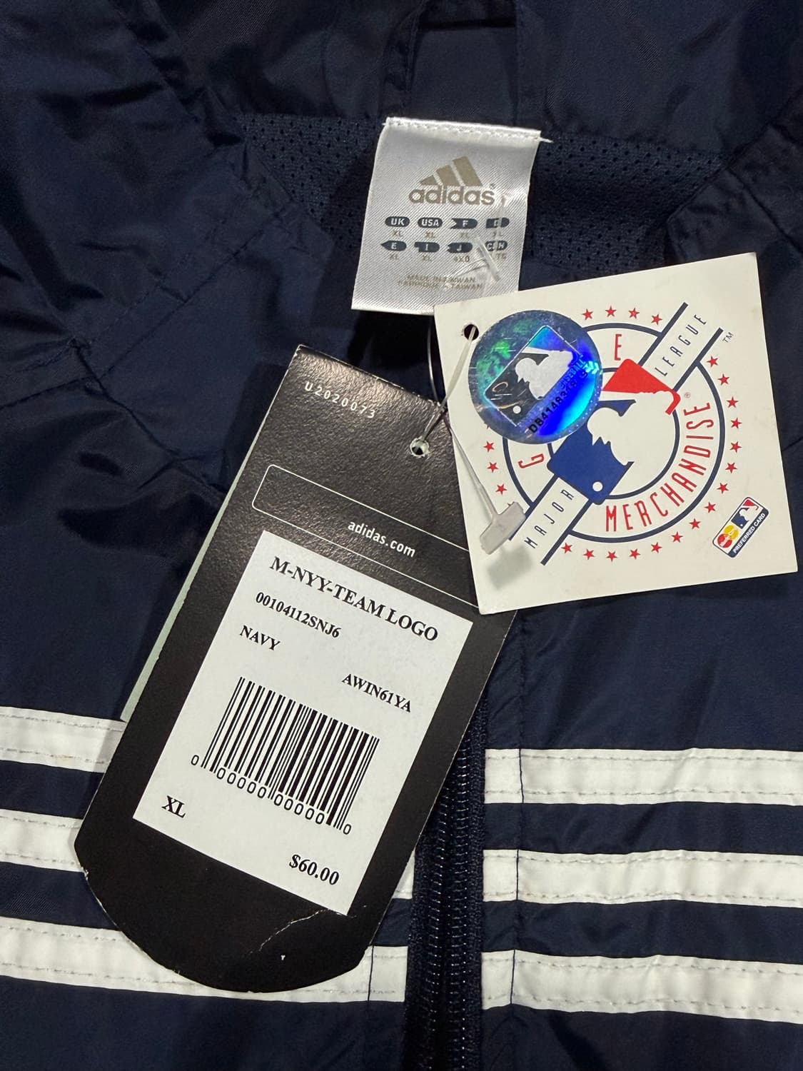 Adidas 아디다스 뉴욕 양키스 바람막이 상품이미지3