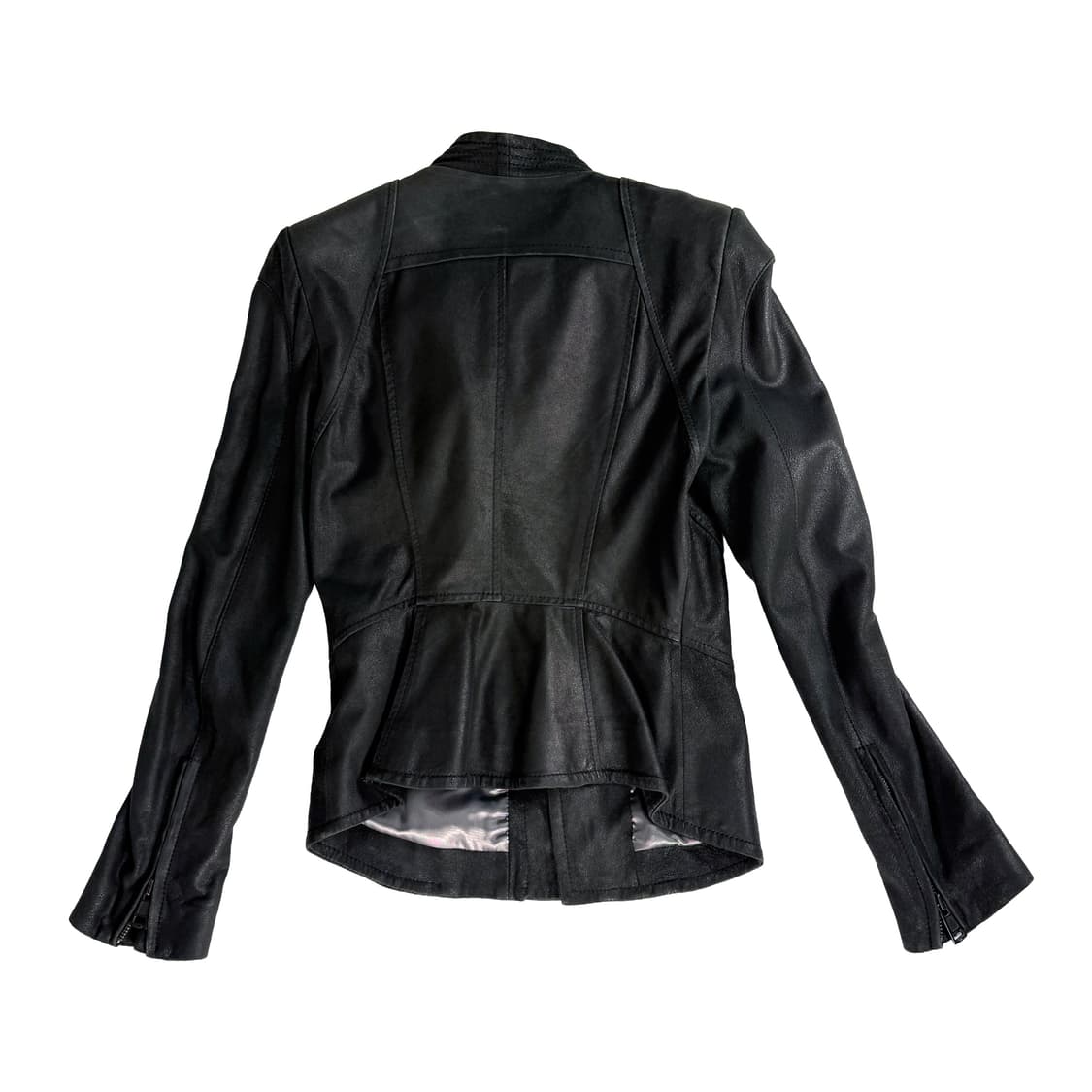 시스템 여성 사선 양가죽 자켓 (릭오웬스맛) 55사이즈 상품이미지2