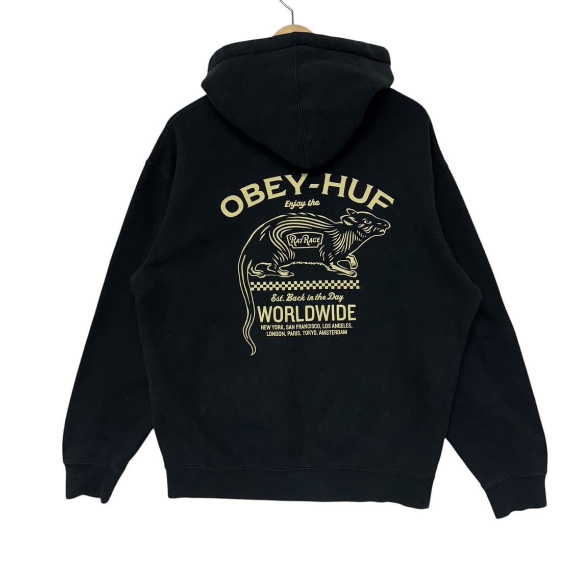 오베이X허프 레빗레이스 후드티 상품이미지1