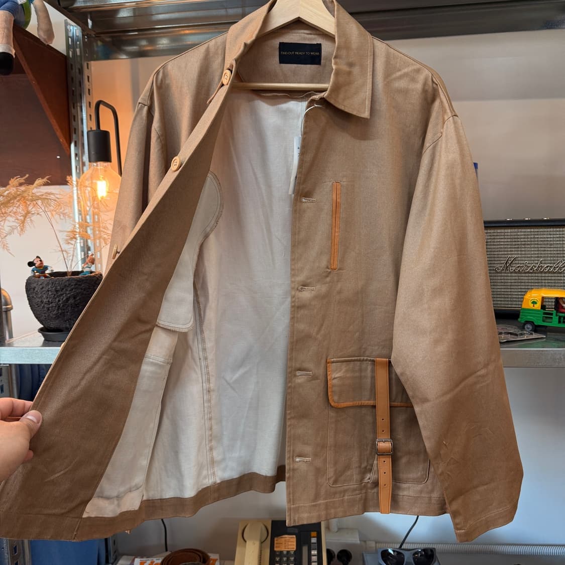 FIND-OUT READY TO WEAR 포켓 디테일 자켓 상품이미지6