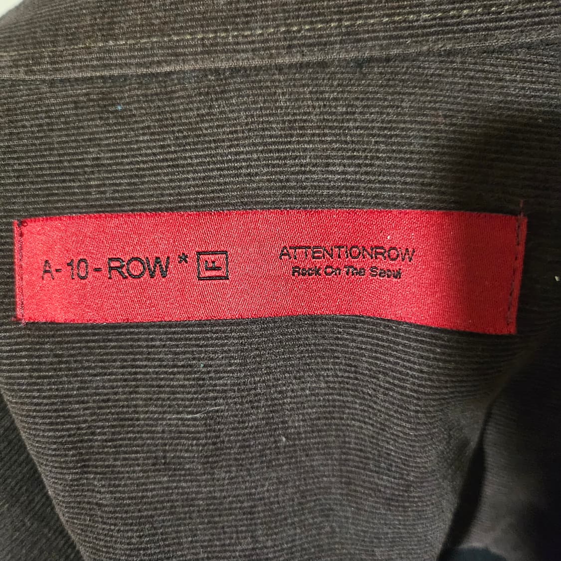 어텐션로우 플란넬 자켓 상품이미지3