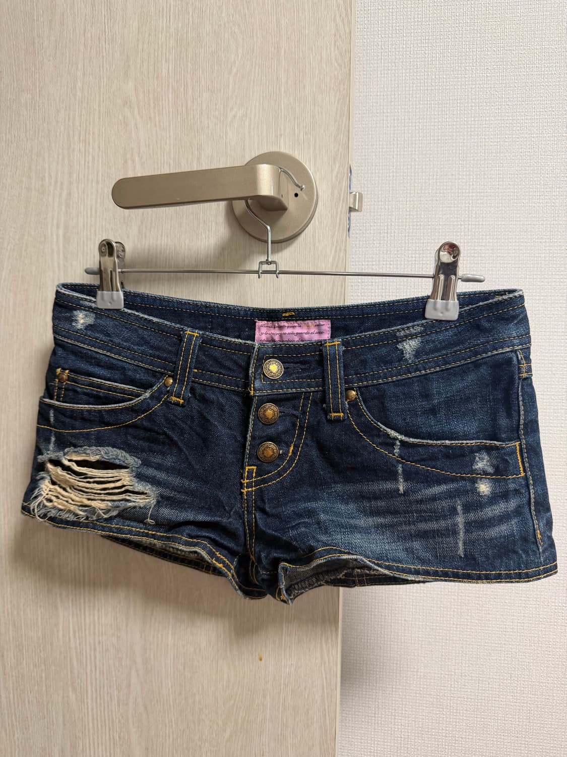 빈티지 마이크로쇼츠 반바지 숏팬츠 상품이미지1