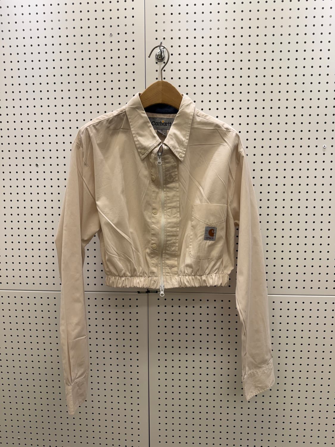 칼하트 크롭 리메이크 투웨이 셔츠 자켓 U1306 상품이미지2