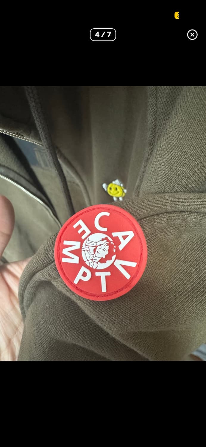 [XL] 카브엠트 22fw 오버다이 지그보이 후드집업 상품이미지4