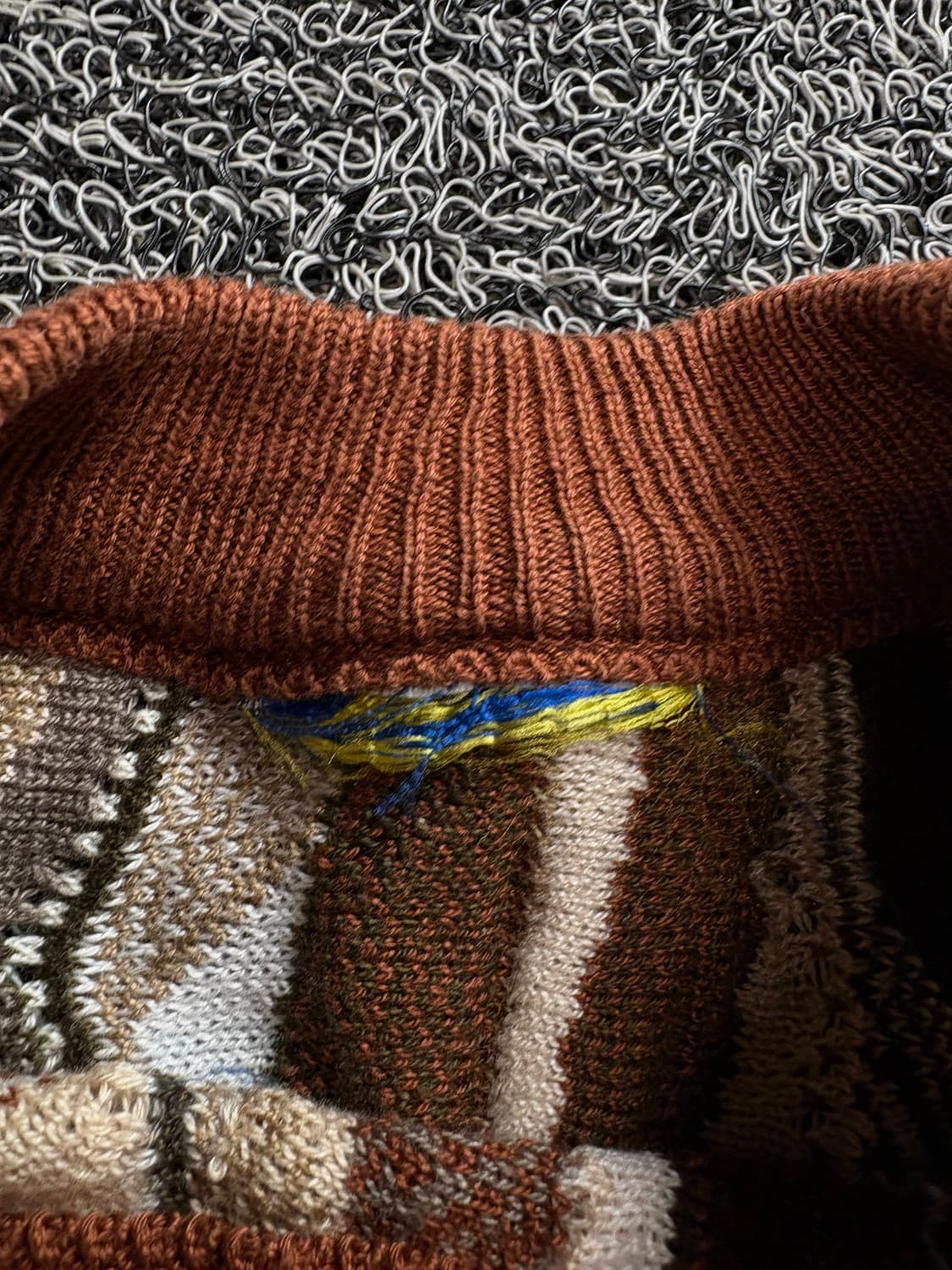 빈티지 아카이브 케이블 반팔 니트 3104 상품이미지3