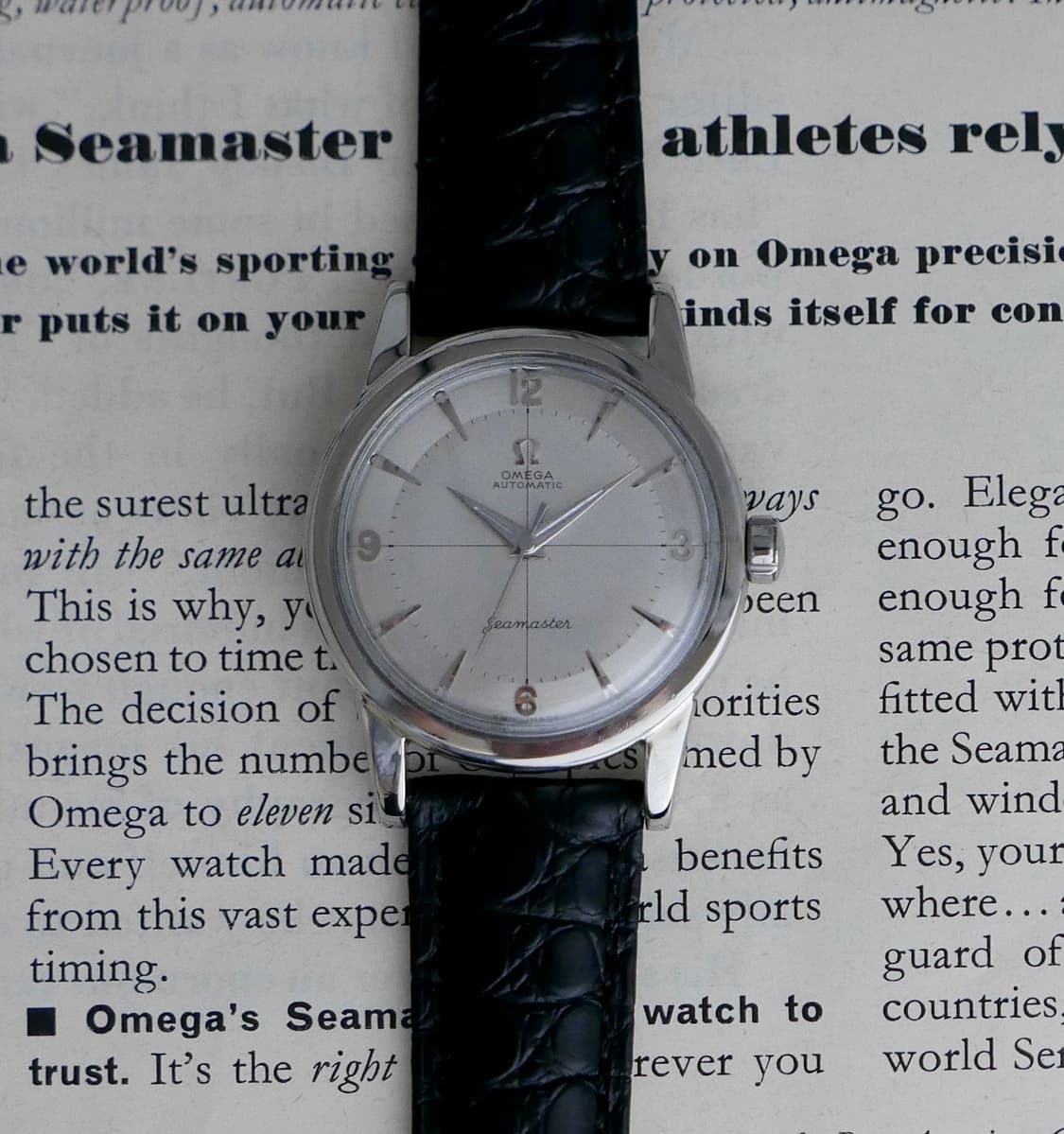 오메가 빈티지 씨마스터 범퍼 오토매틱 상품이미지1