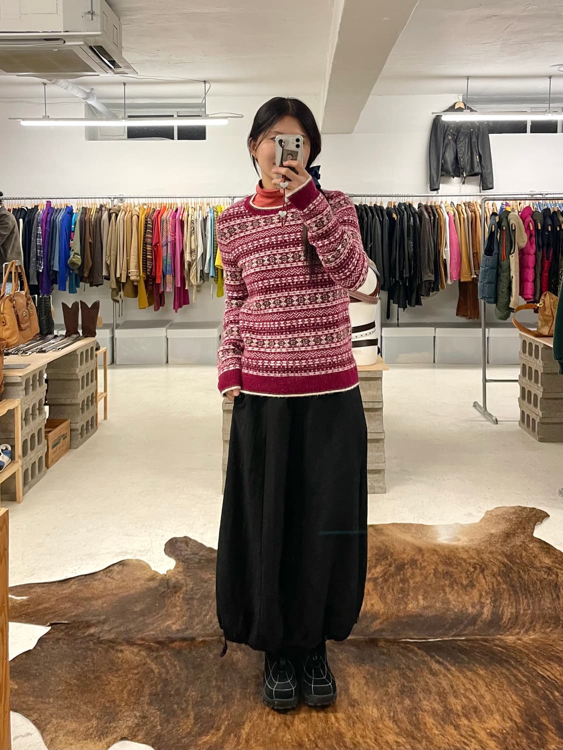 UNIQLO x INES DE LA FRESSANGE fair isle 상품이미지7
