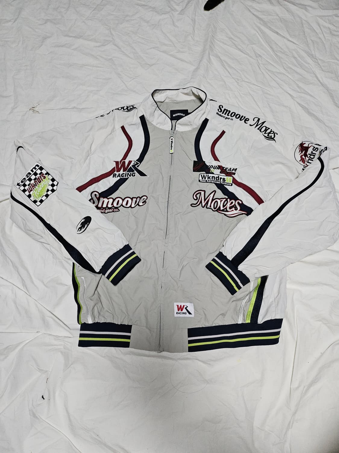 위캔더스 WKNDRS 레이싱 바시티 자켓 XL 상품이미지1