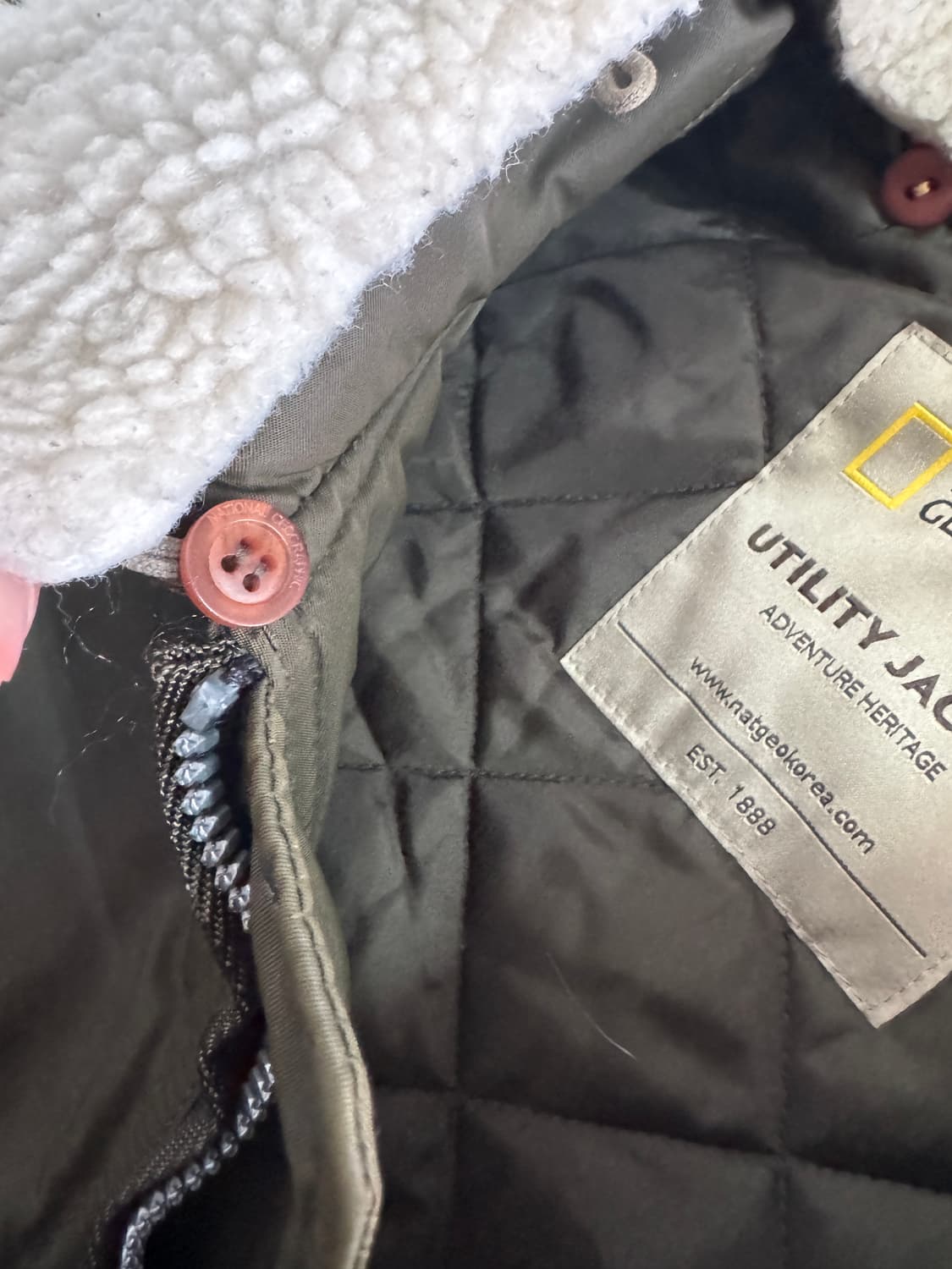 내셔널지오그래픽 ma1 봄버 패딩 자켓 L 상품이미지4