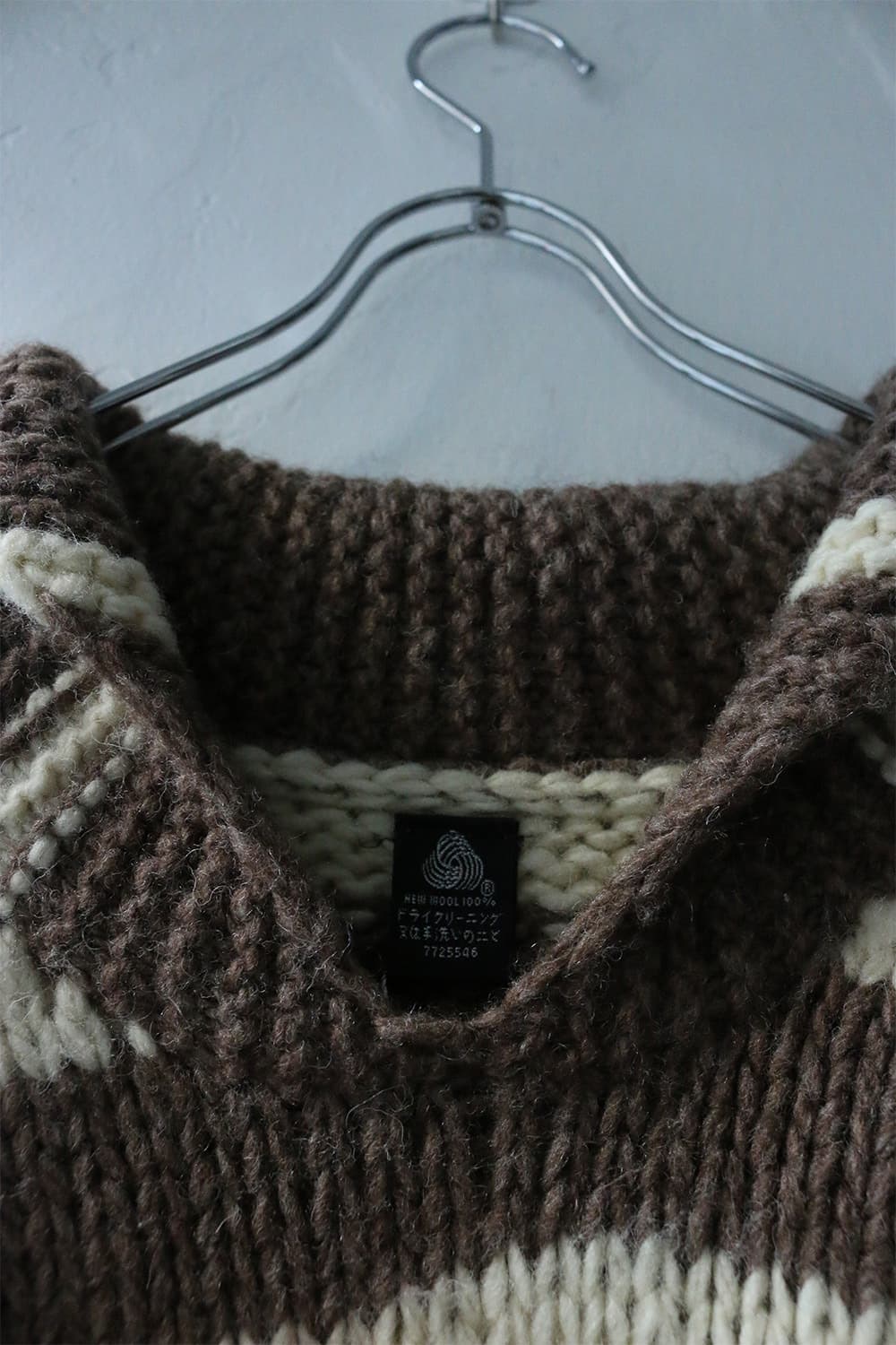 빈티지 울 코위찬 스웨터  상품이미지5