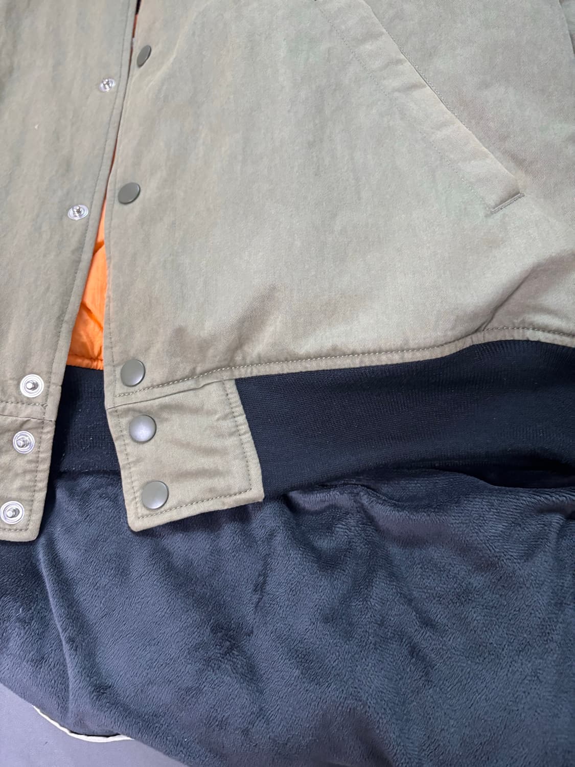 [M]나이키 x 스투시 나투시 리버시블 자켓 올리브 상품이미지7