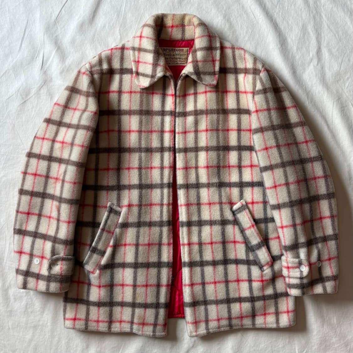 [40] 50s USA McGREGOR 헤비 나일론 카 코트 상품이미지1