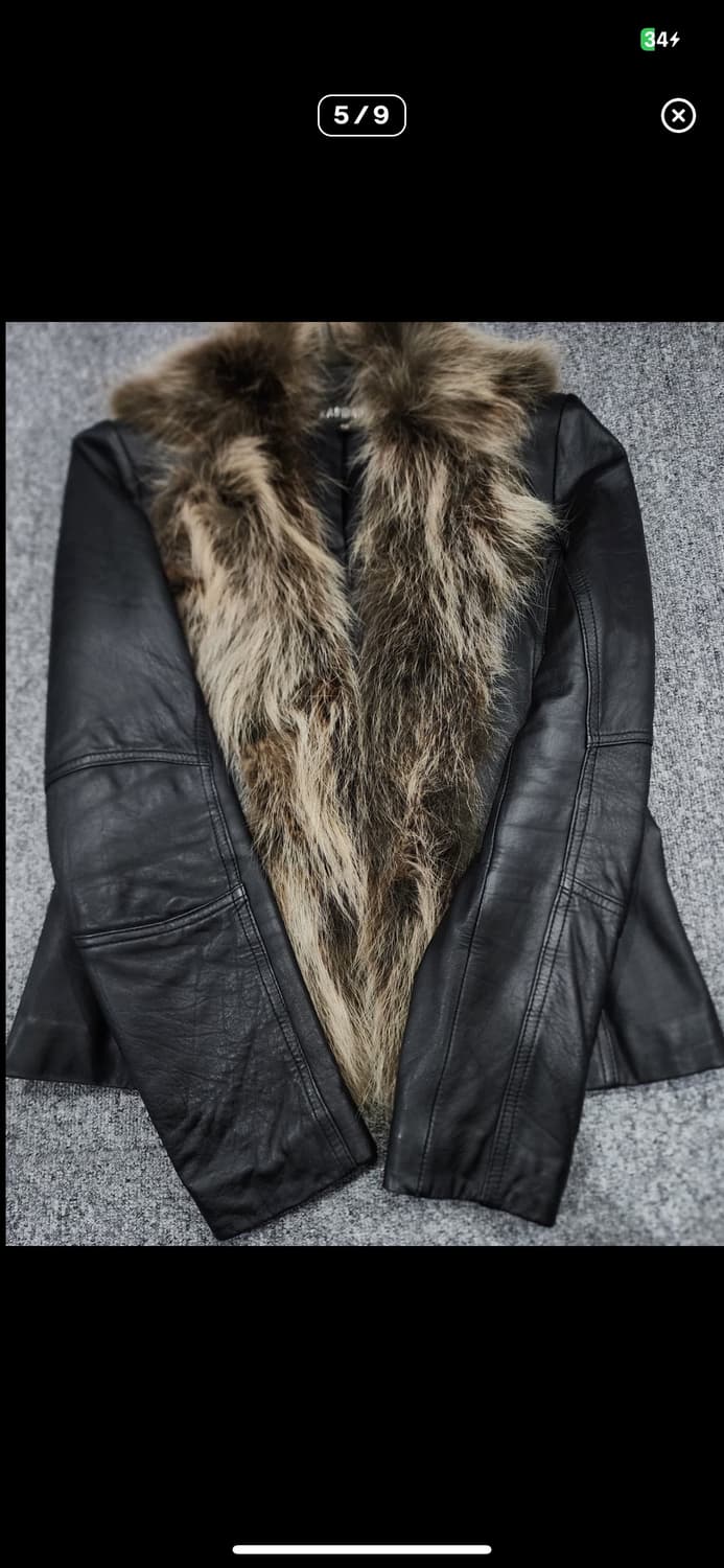 퍼 레더자켓 상품이미지5