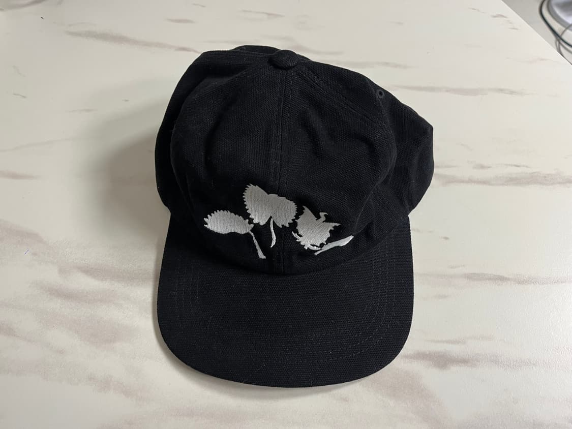 [아노니모아노니마] 김원중 볼캡_플라워 자수 (블랙) 상품이미지3