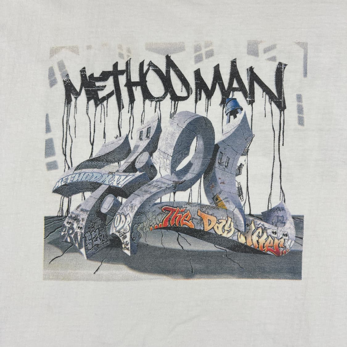 빈티지 2004 Method Man 메소드 맨 티셔츠 상품이미지3