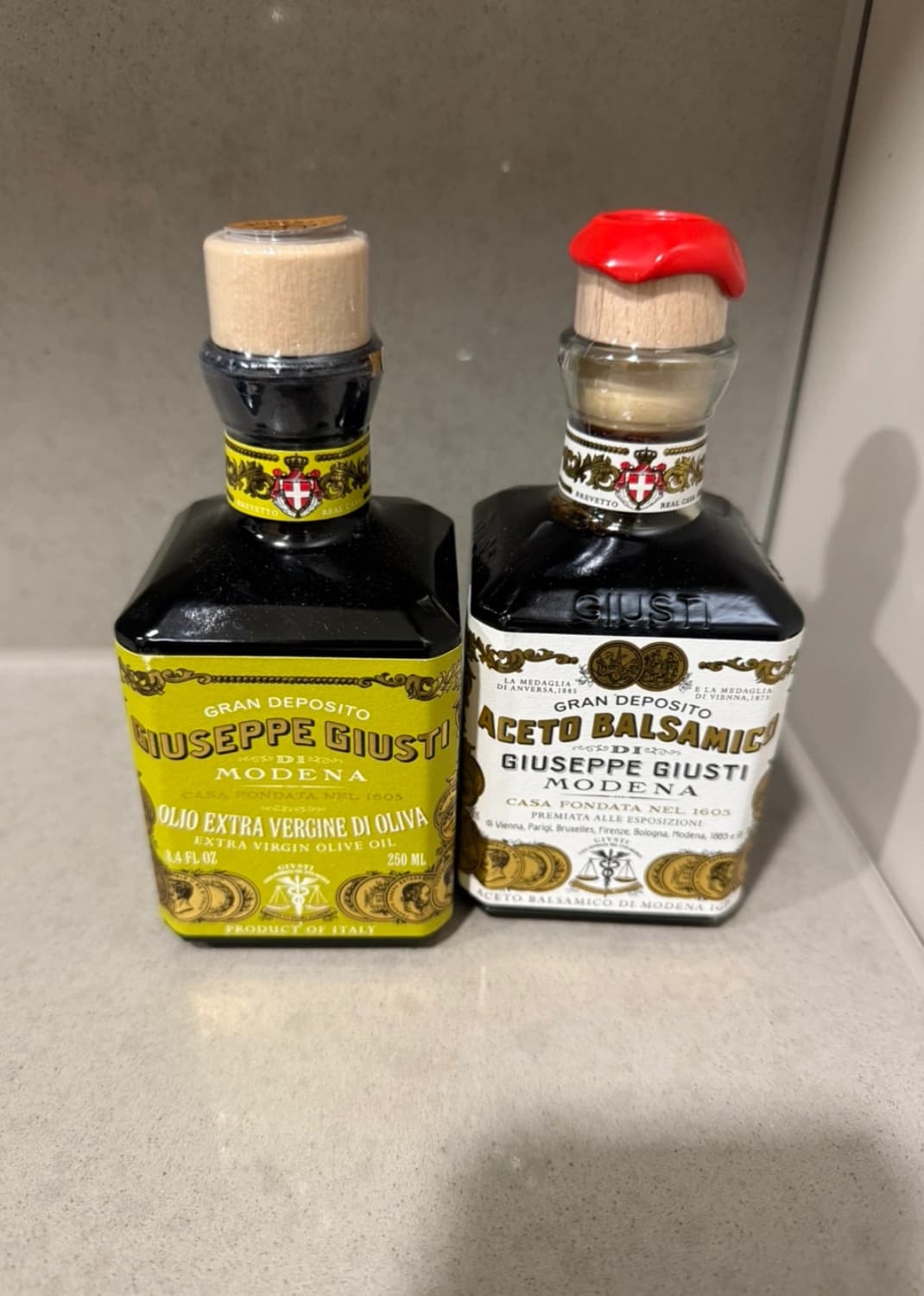 주세페주스티 엑스트라버진 올리브오일&발사믹 2메달 250ml 세트 (낱개 상품이미지2