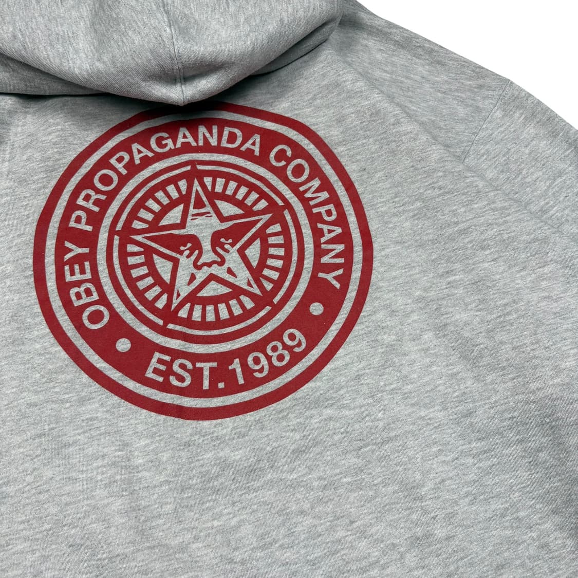 오베이 그레이 후드티 상품이미지2