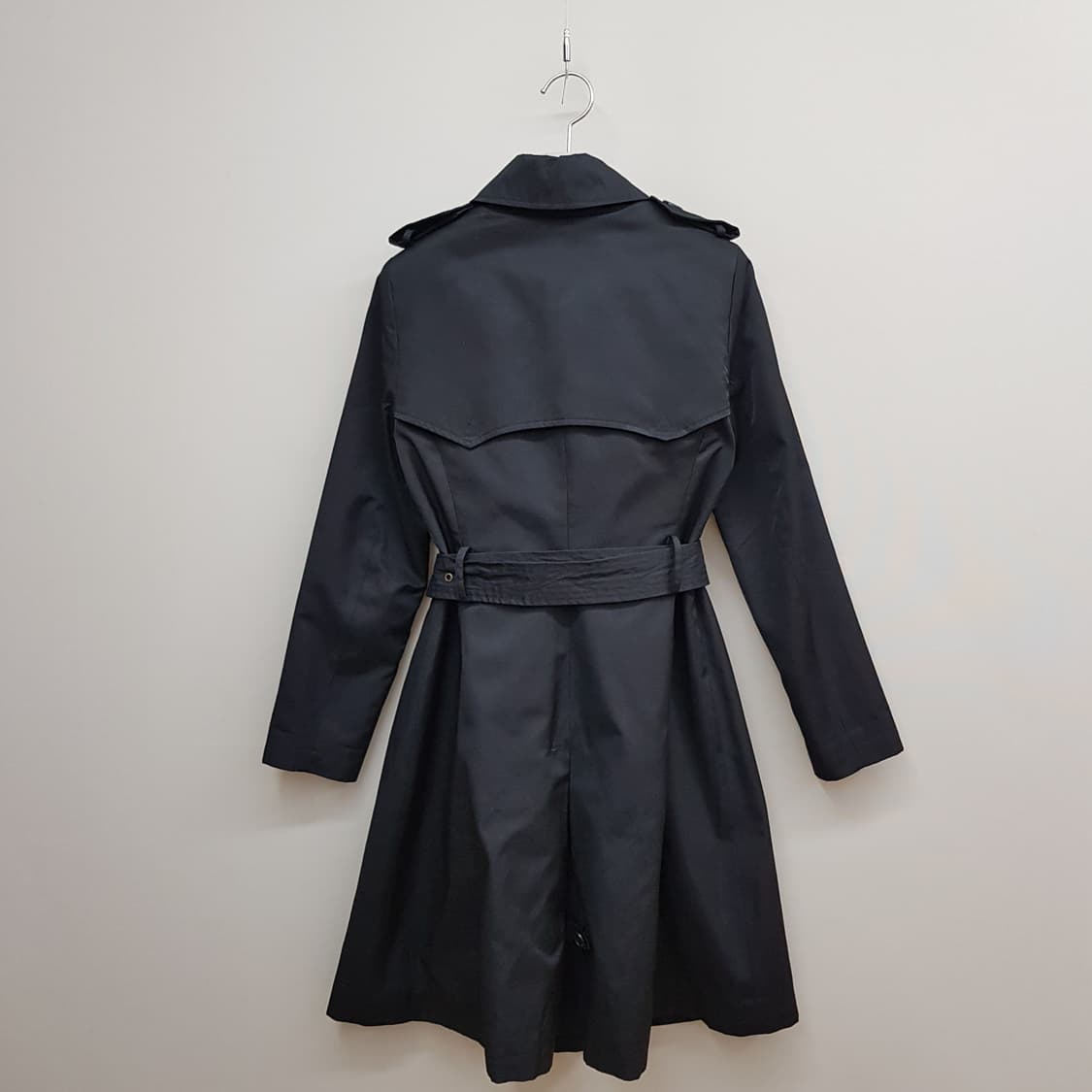 로렌 랄프로렌 블랙 벨티드 트렌치 코트 XXS사이즈 상품이미지4