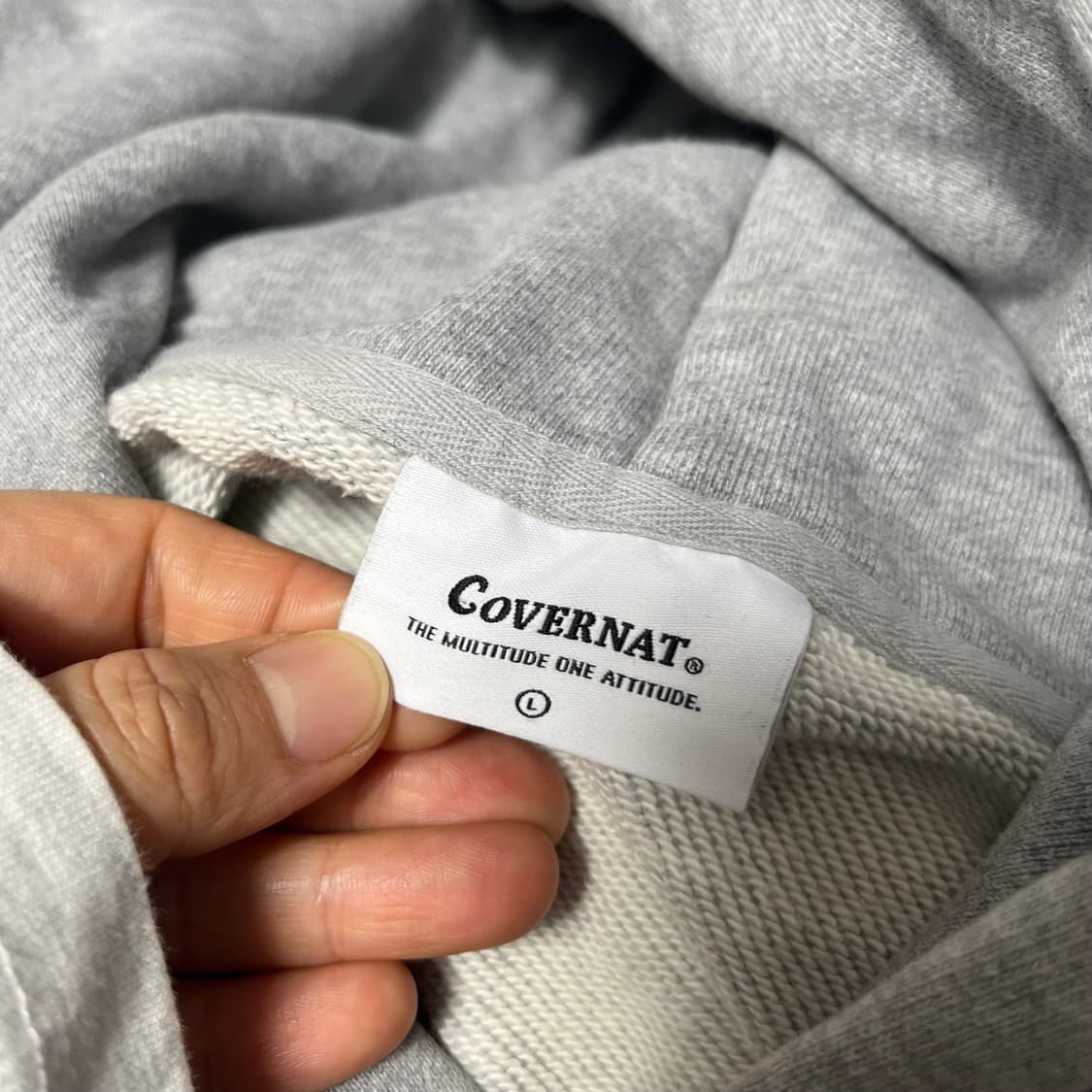 커버낫 어센틱 후드 그레이  상품이미지2