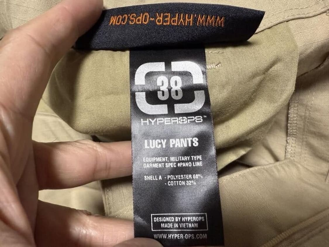 하이퍼옵스 택티컬 카고 바지 남성용 38인치 상품이미지6