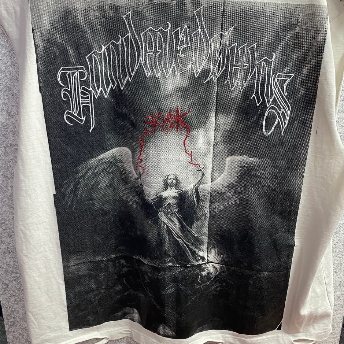 jpn 빈티지 웨이스트리스 워시드 탱크 y2k 민소매 탑 B4523  상품이미지4