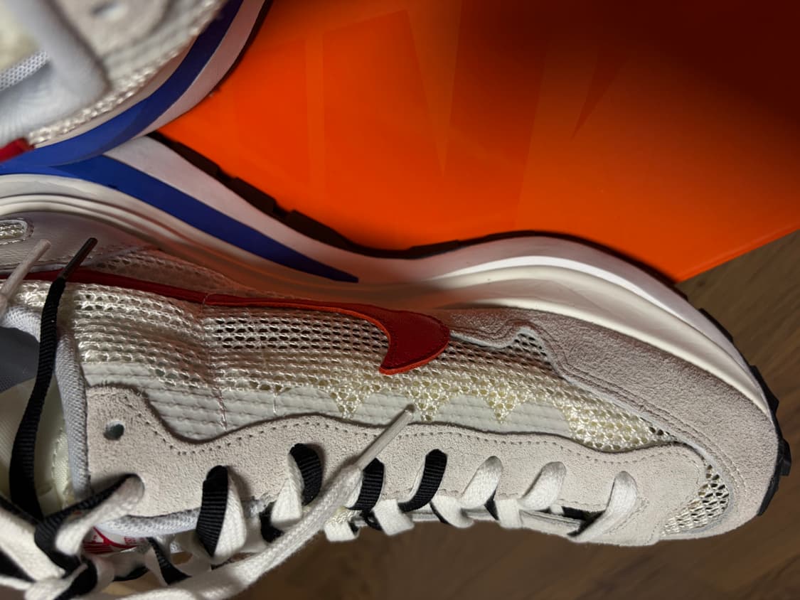 나이키 x 사카이 베이퍼와플 로얄 푸시아 상품이미지5