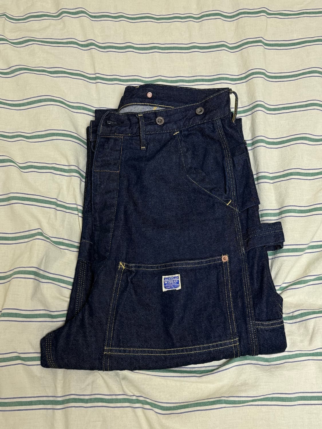 캐피탈 럼버팬츠 인디고 3사이즈 상품이미지2