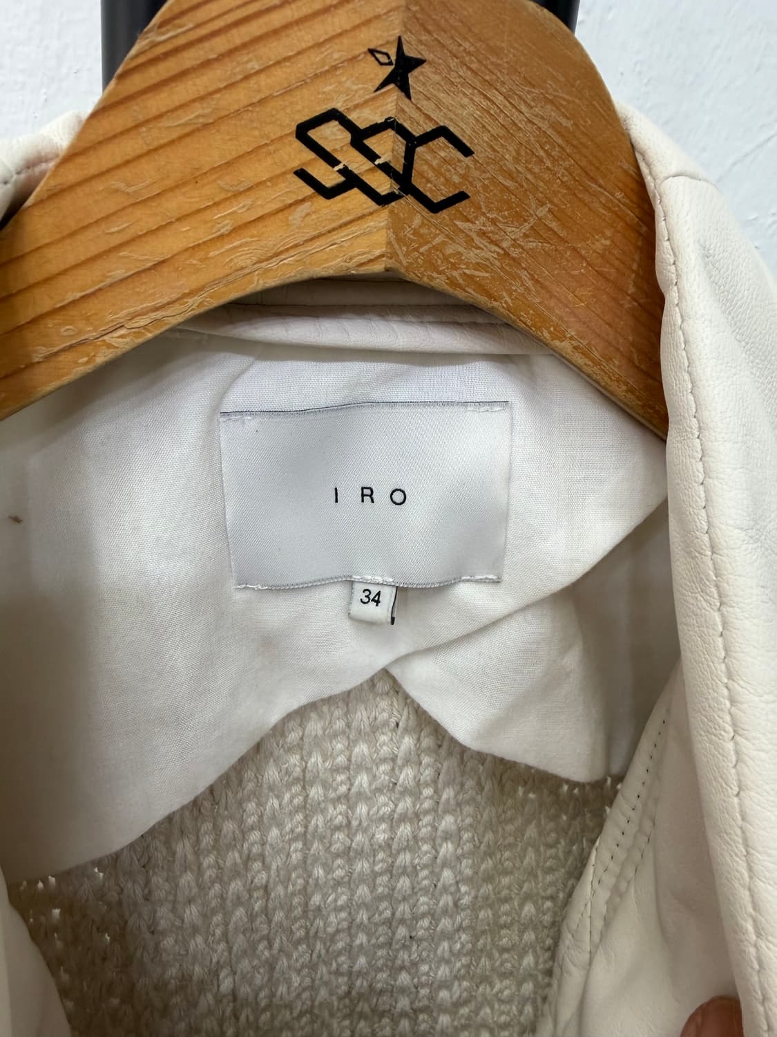 정품) 이로 한섬 니트 트위드 자켓 34 상품이미지6