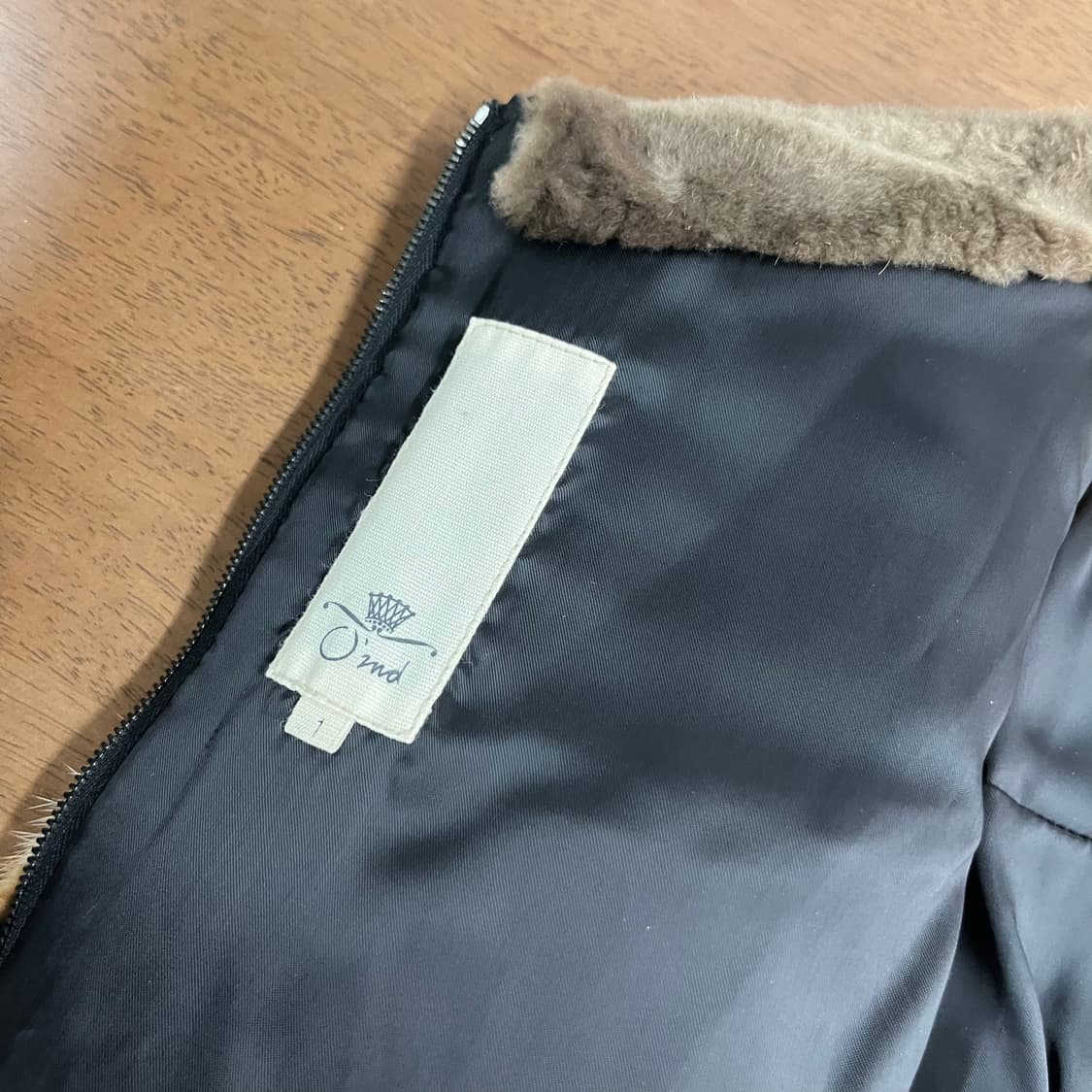 오즈세컨 밍크/레더 퍼 자켓 1 상품이미지3