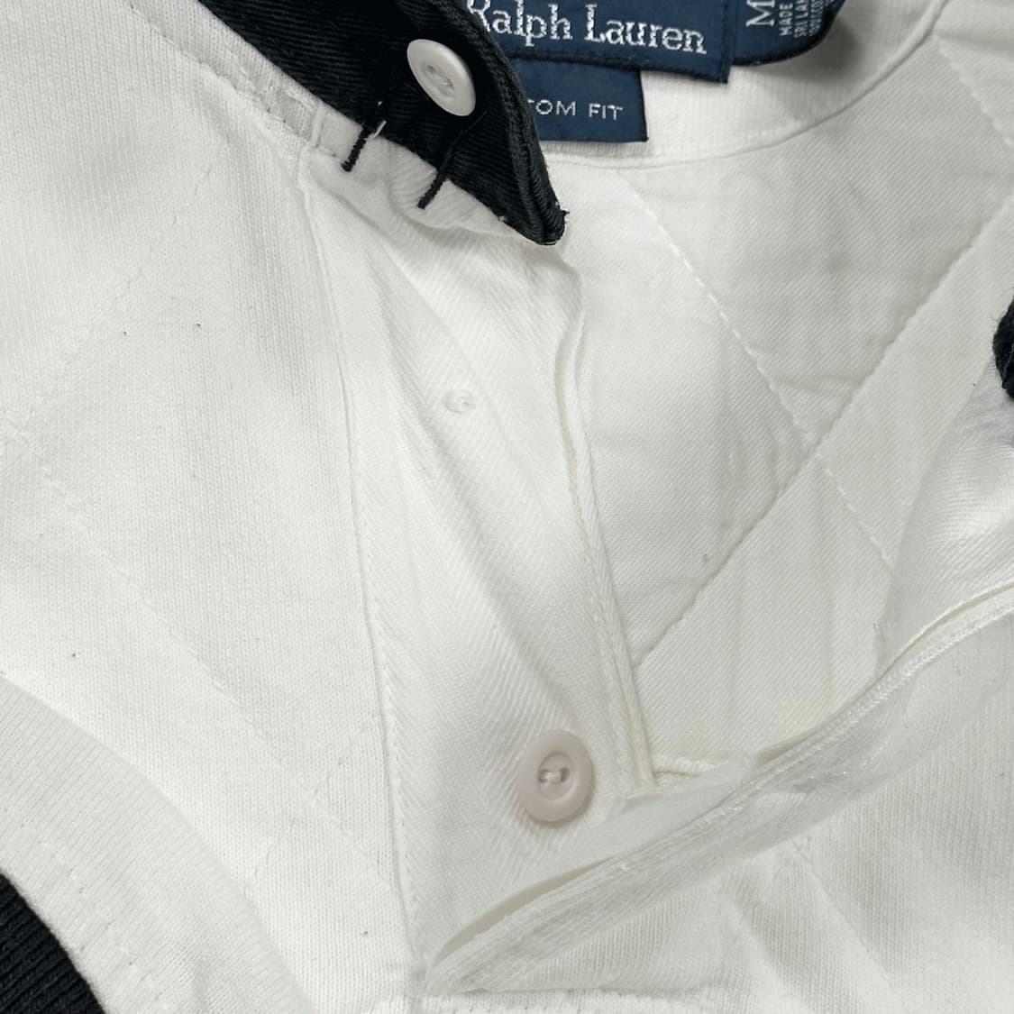 폴로 랄프로렌 포니 화이트 럭비티 맨투맨 (M) 상품이미지8