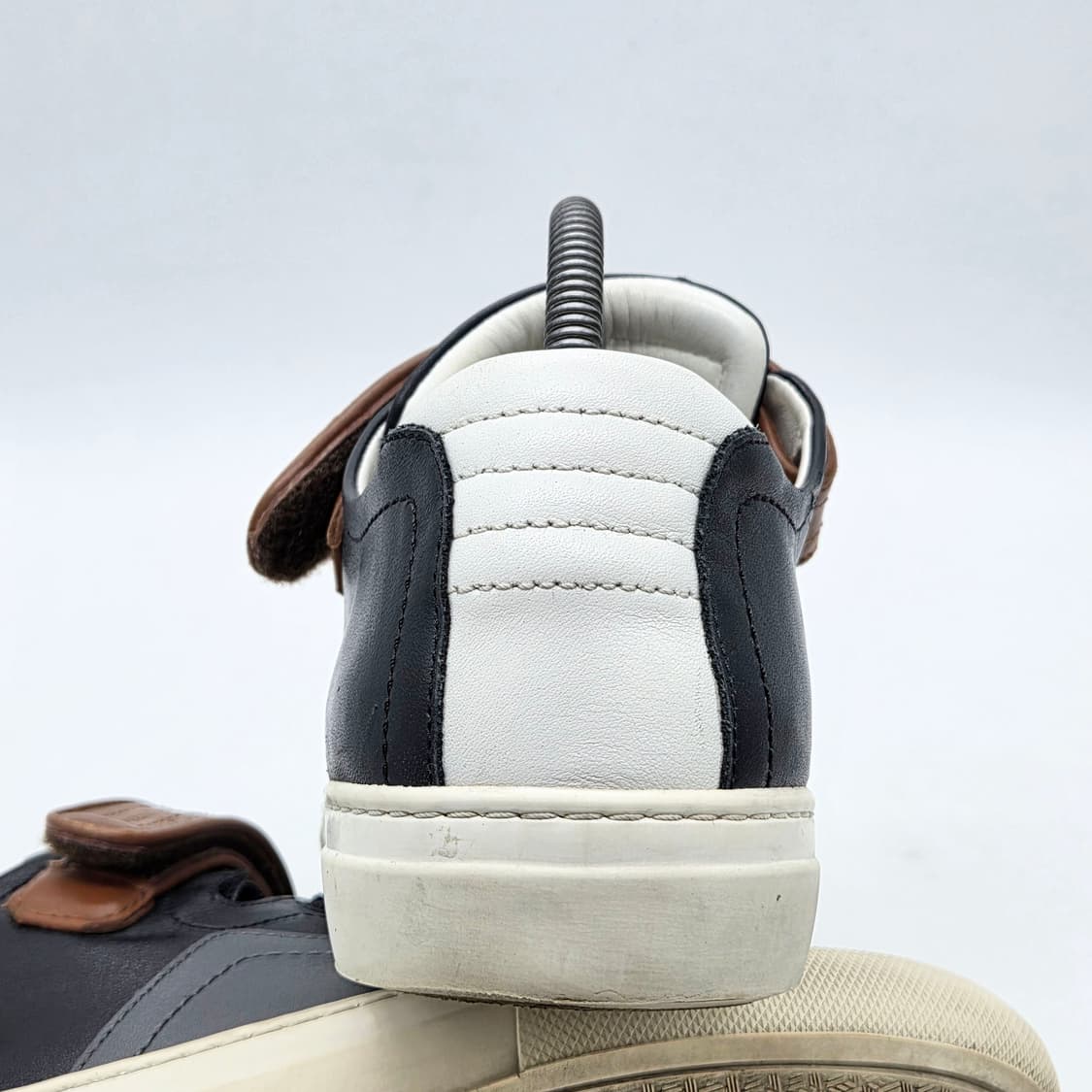 피에르 하디 벨크로 로우탑 스니커즈 블랙 (41)  상품이미지2