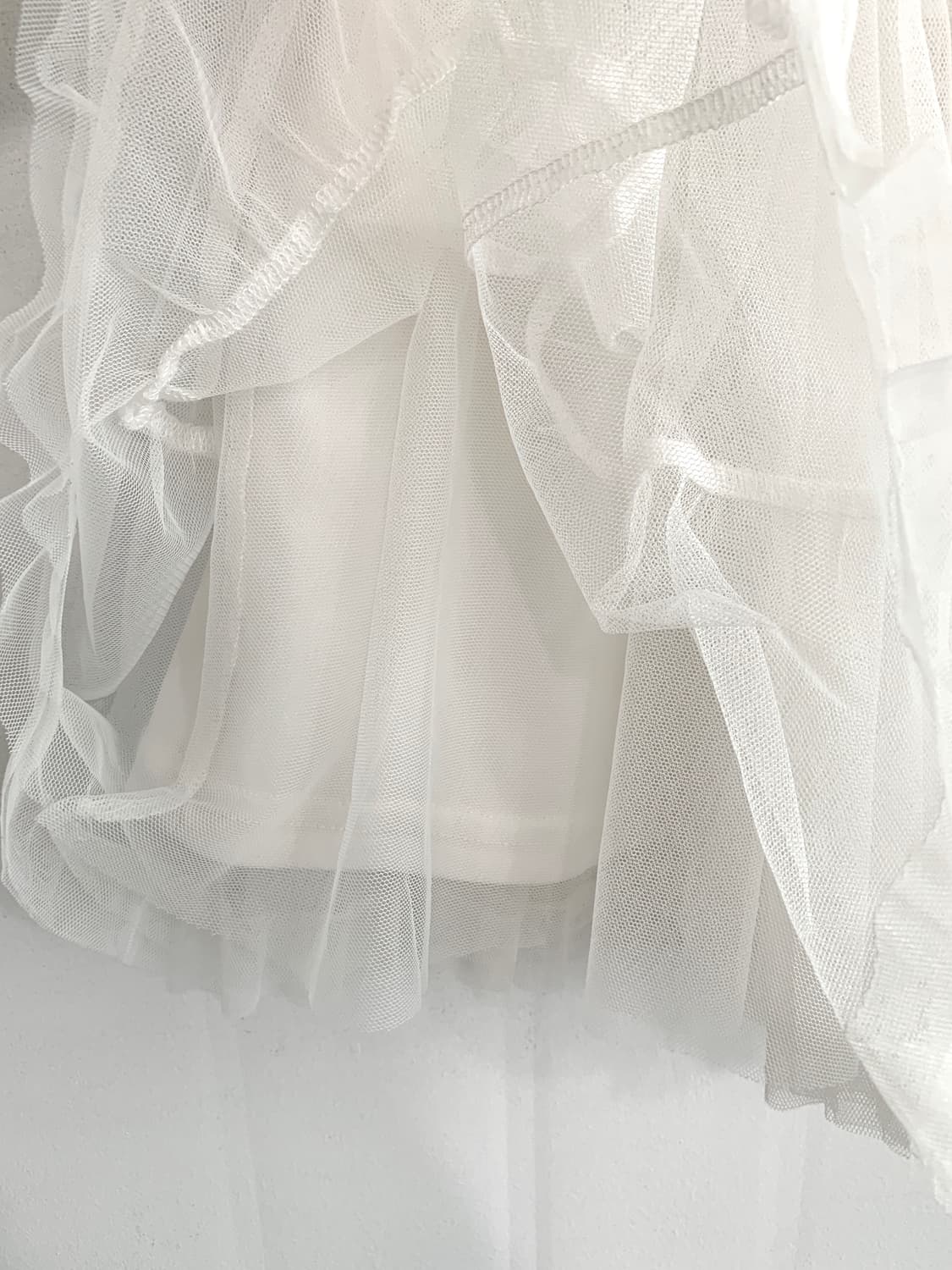 White Tiered Tutu Skirt 상품이미지9
