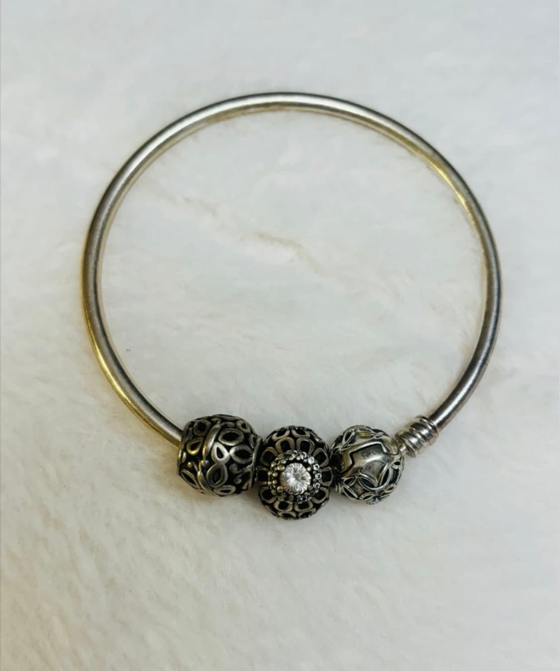 판도라 팔찌 + 참 장식 풀세트 / 판도라 실버 팔찌 / 판도라 상품이미지3