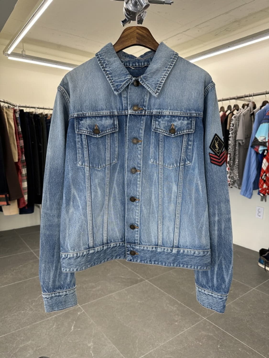16ss Saint laurent denim jacket 상품이미지2